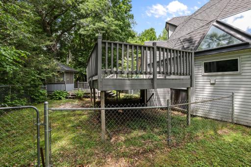 Partially Fenced Yard