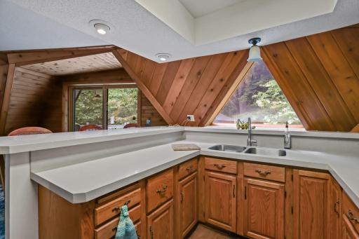 Great Visual over Kitchen Sink