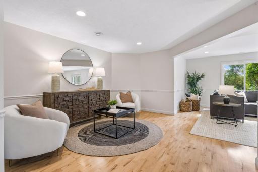 This walk-out lower level is ready for all your entertaining.