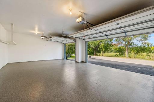 Garage is finished. New epoxy coated floor.