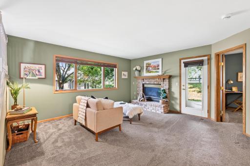 Lower level family room