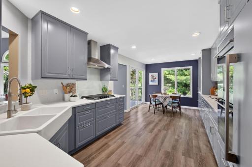 Renovated kitchen