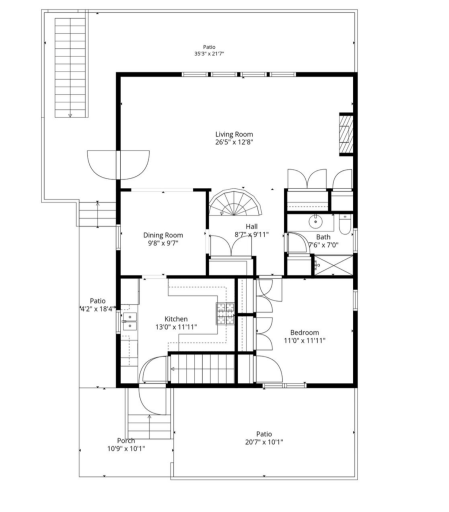 Main Floor 1505 North High Street Lake City.png