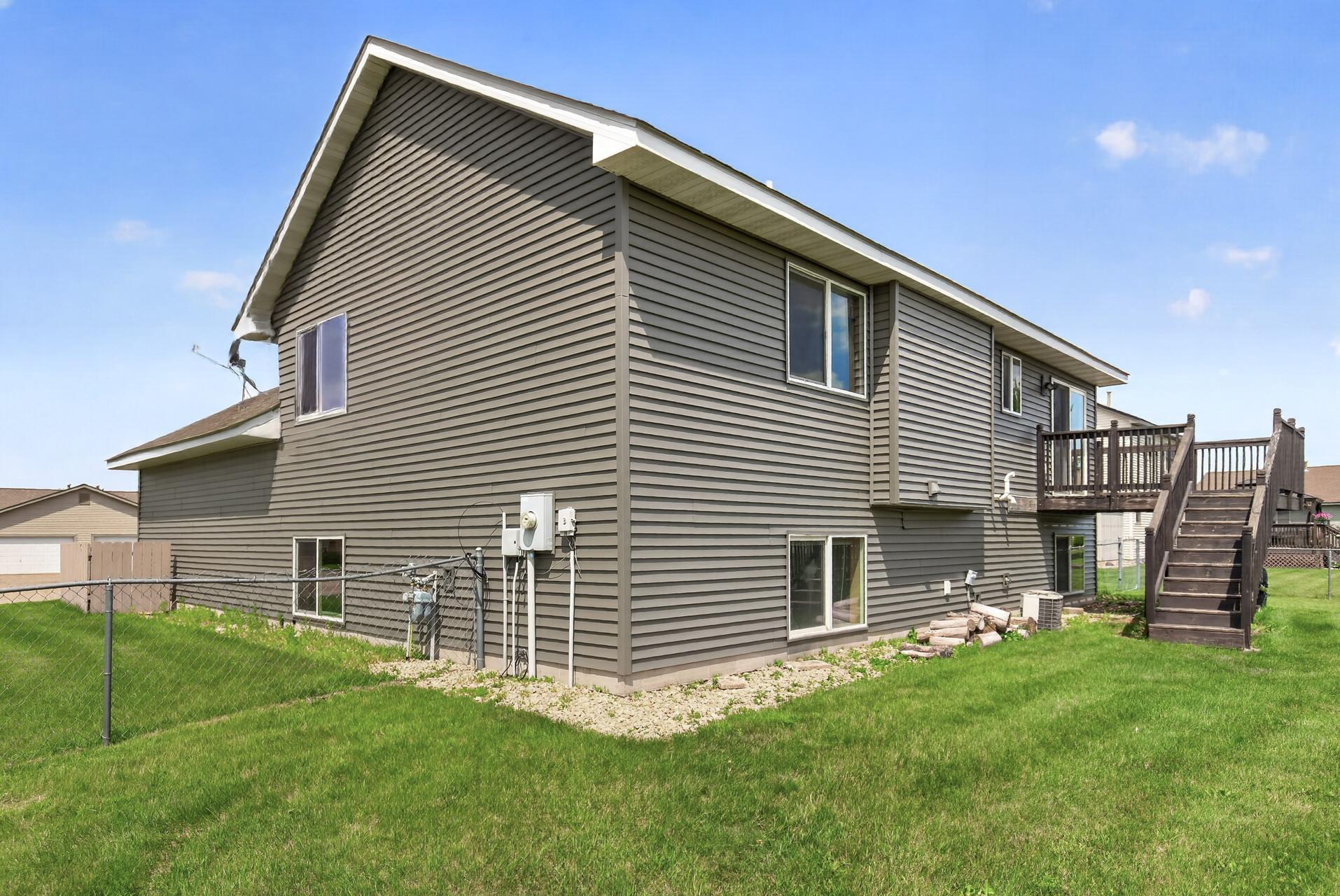 Brand new siding!