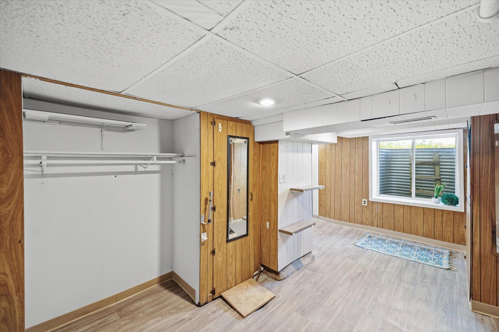 Basement Bedroom