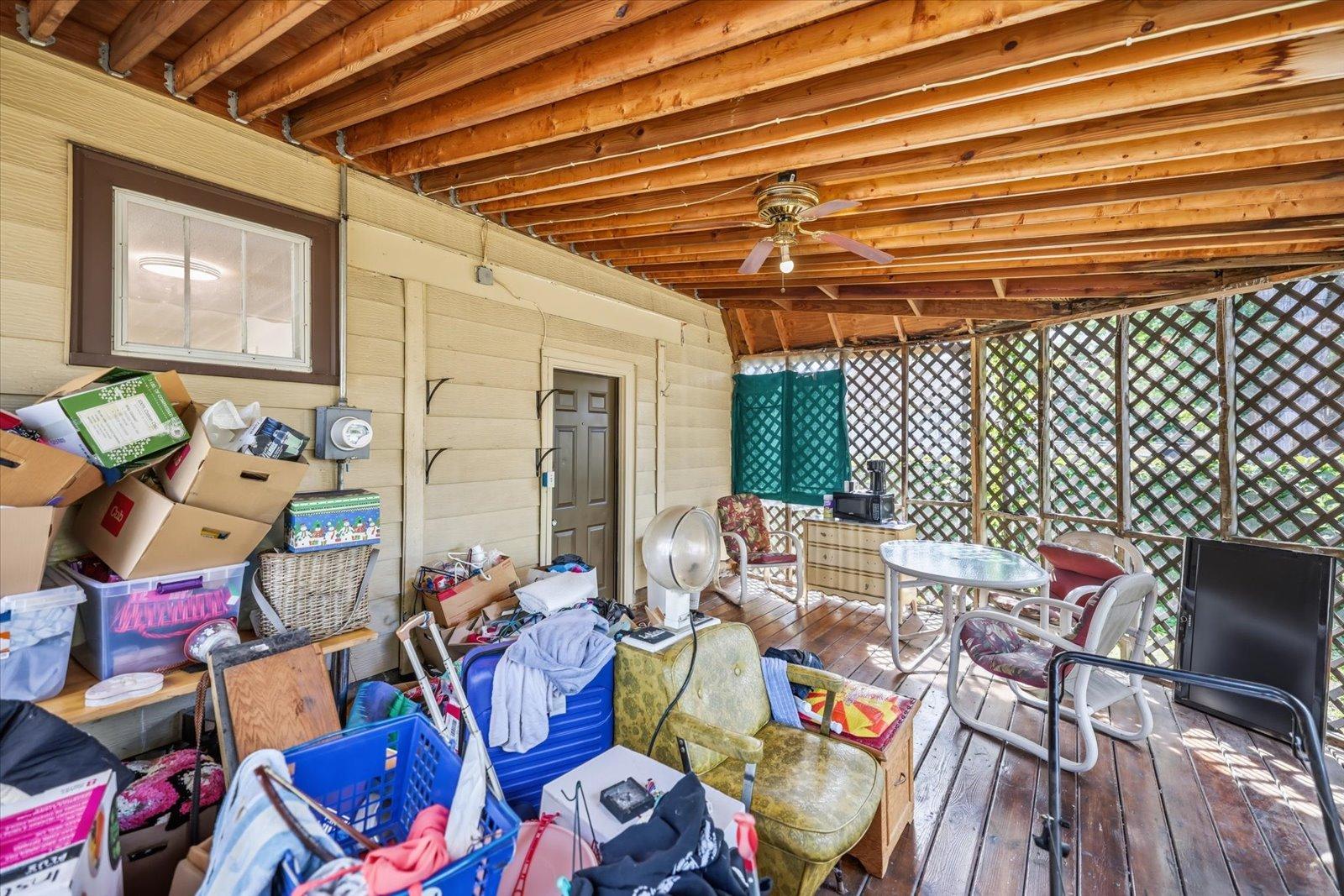 Huge Screen Porch