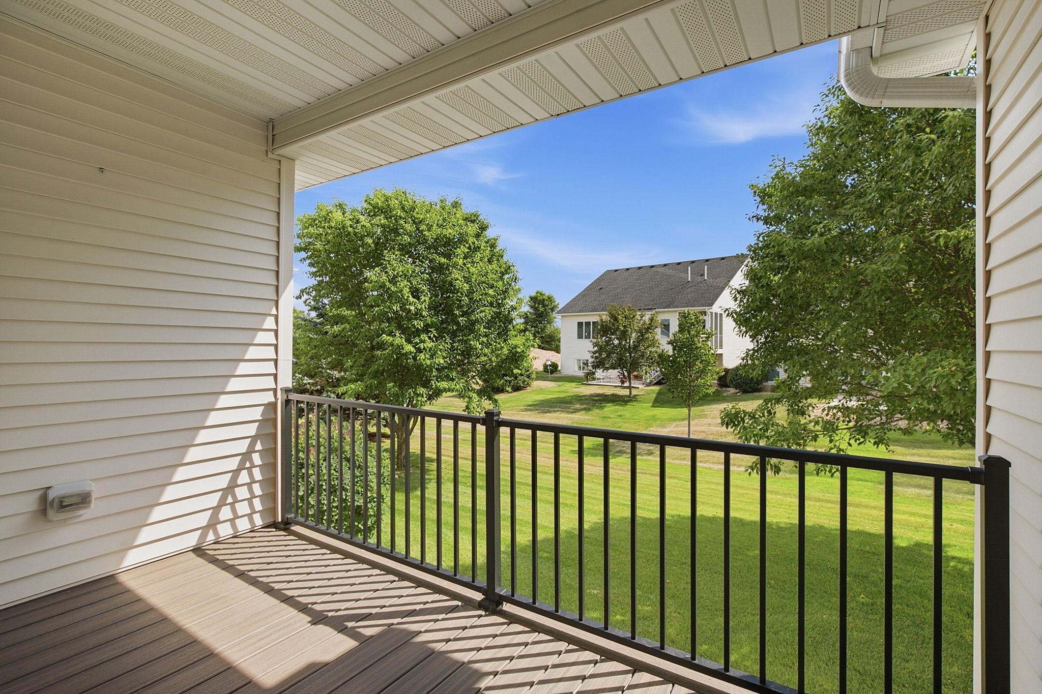 Deck - Covered and Maintenance Free