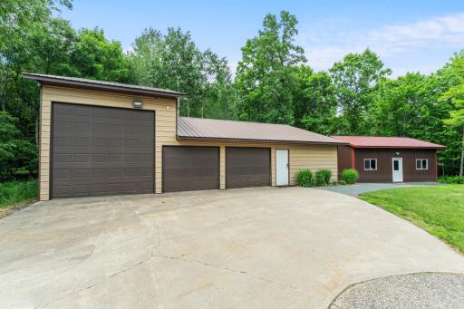 3+ car garage with room for RV storage and EV charging station