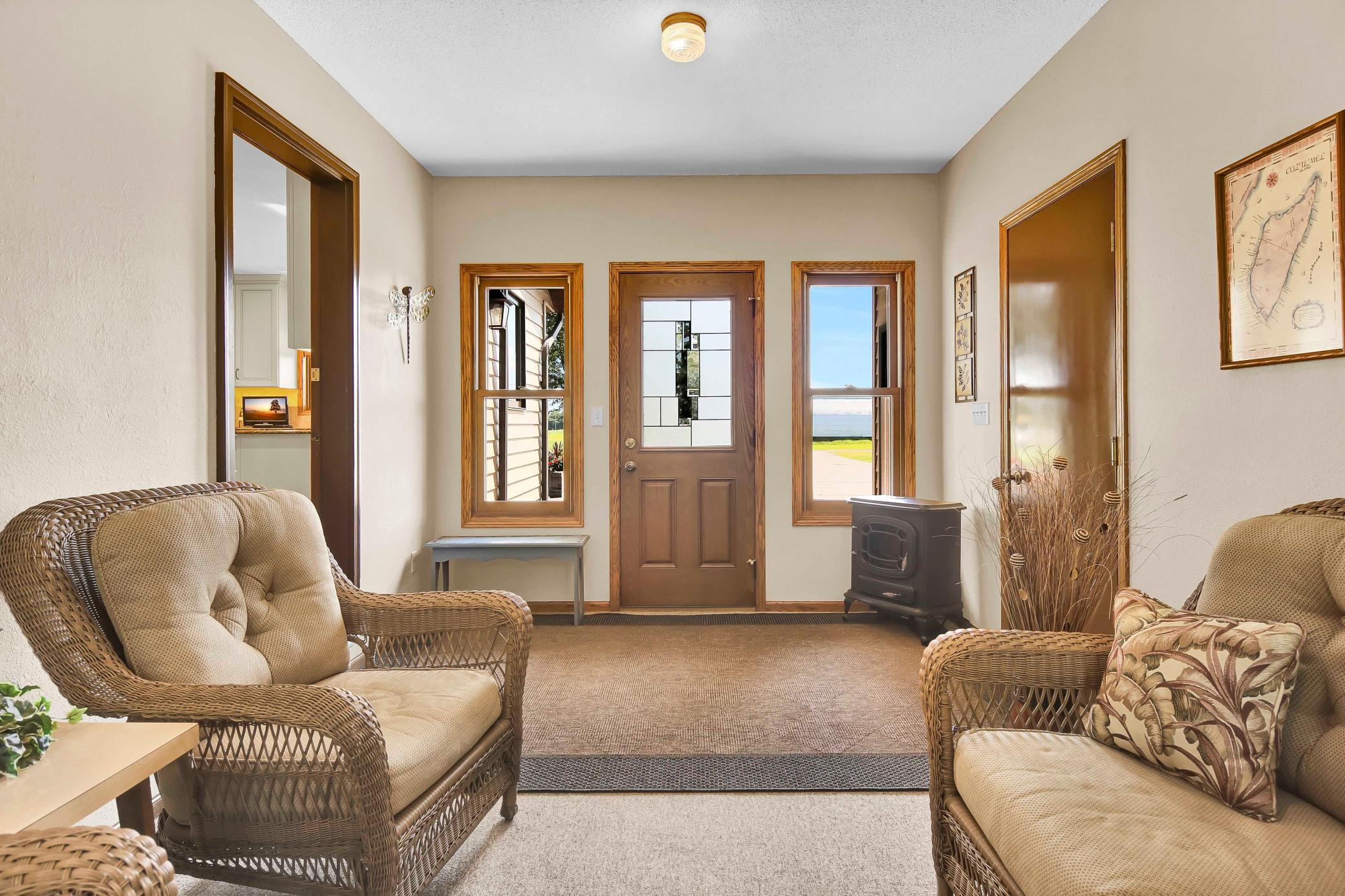 Awesome breezeway entrance