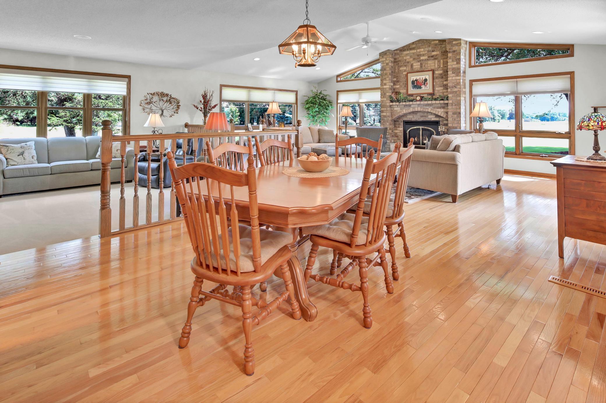 Beautiful hardwood floors throughout main level