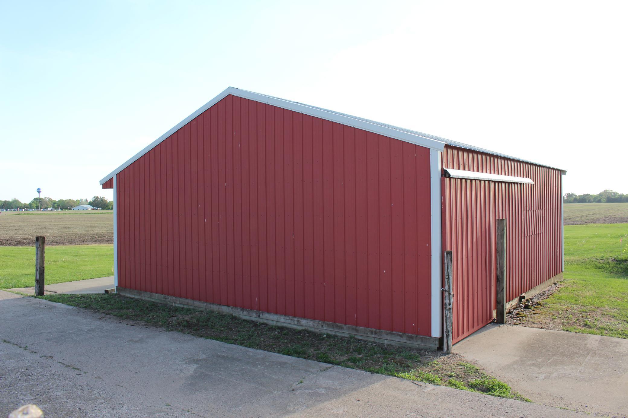 30x30 Shed with 10' side walls