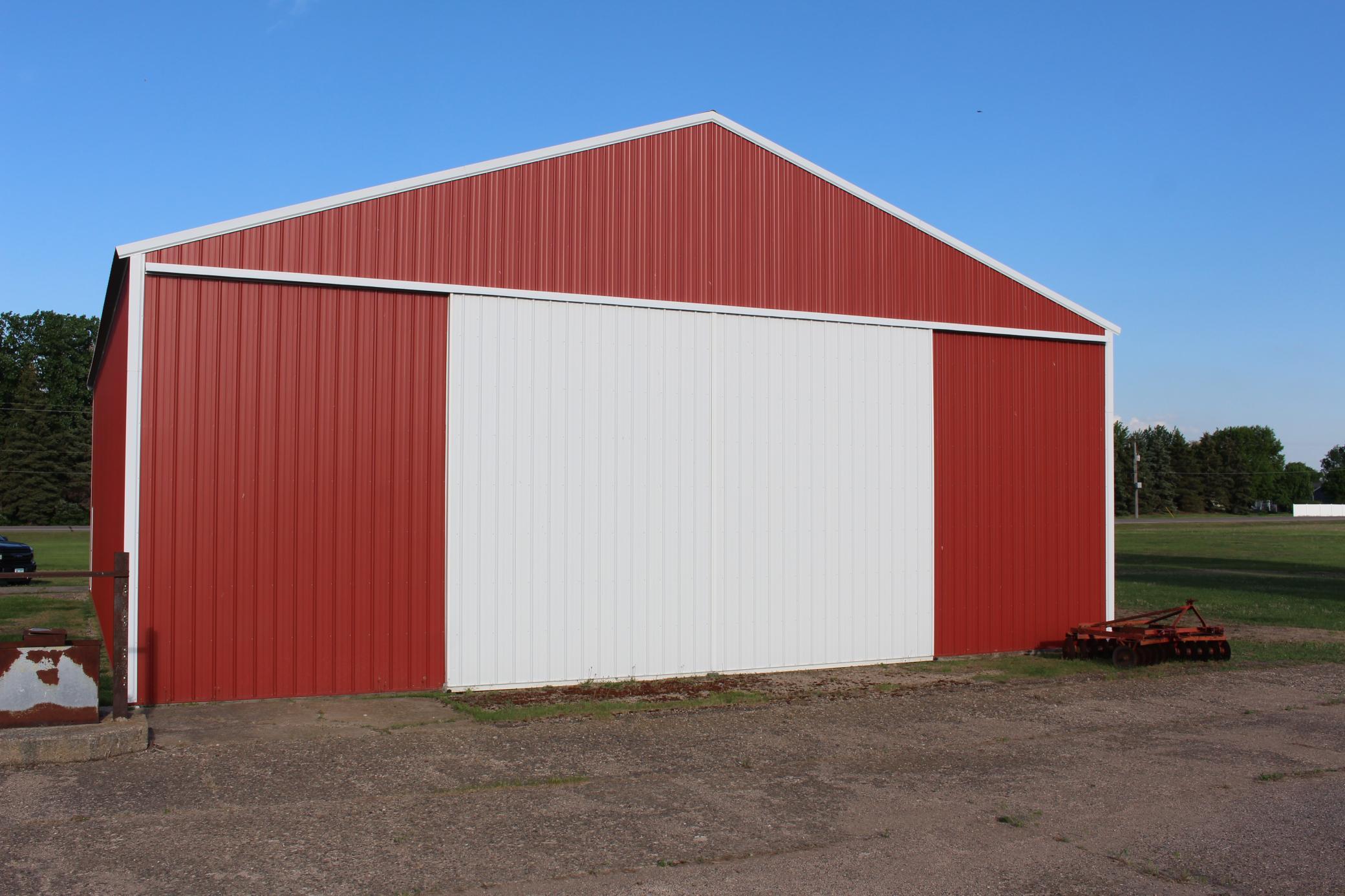 64x48 Shed with 16' side walls