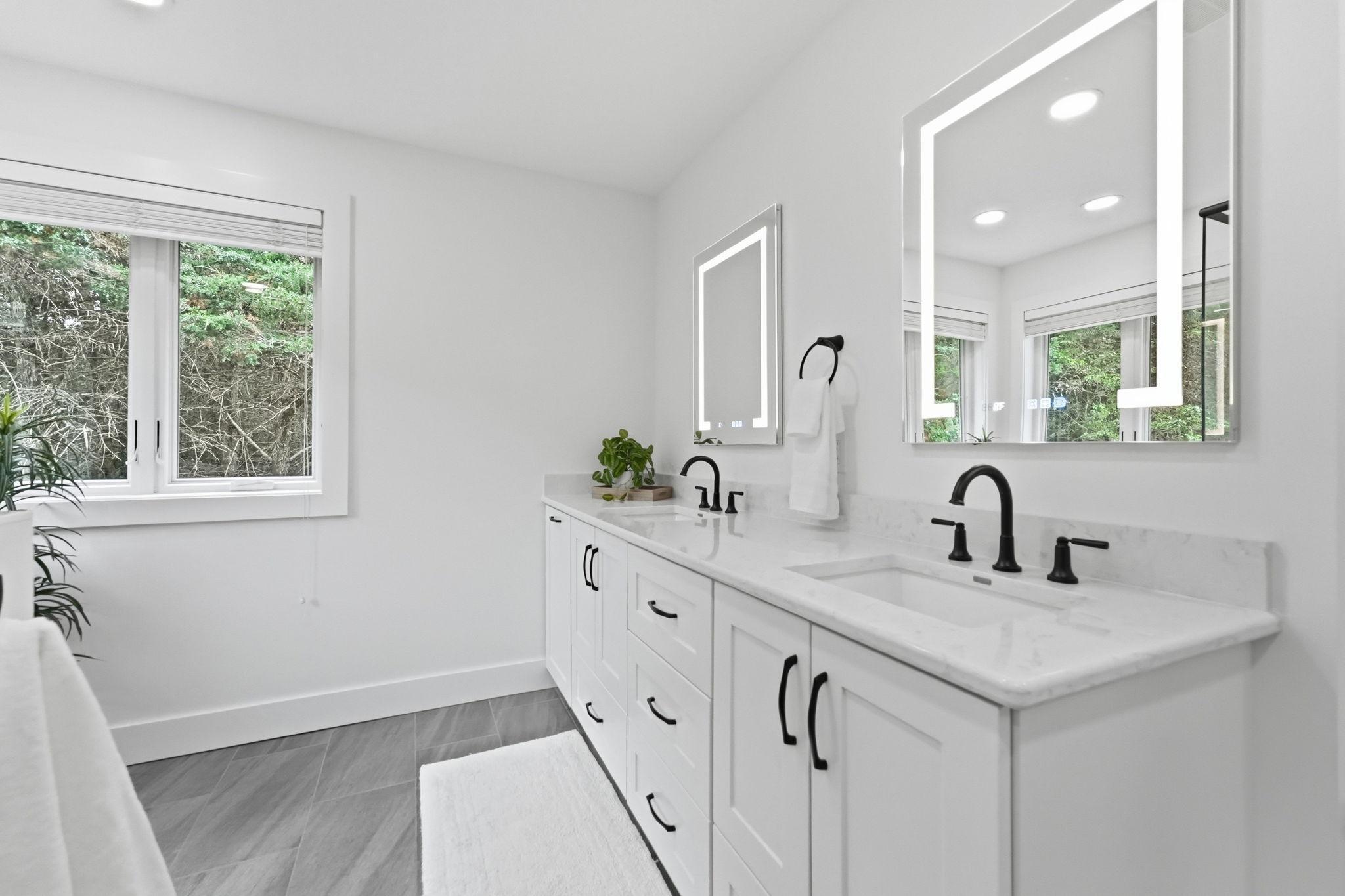 Dual vanity.