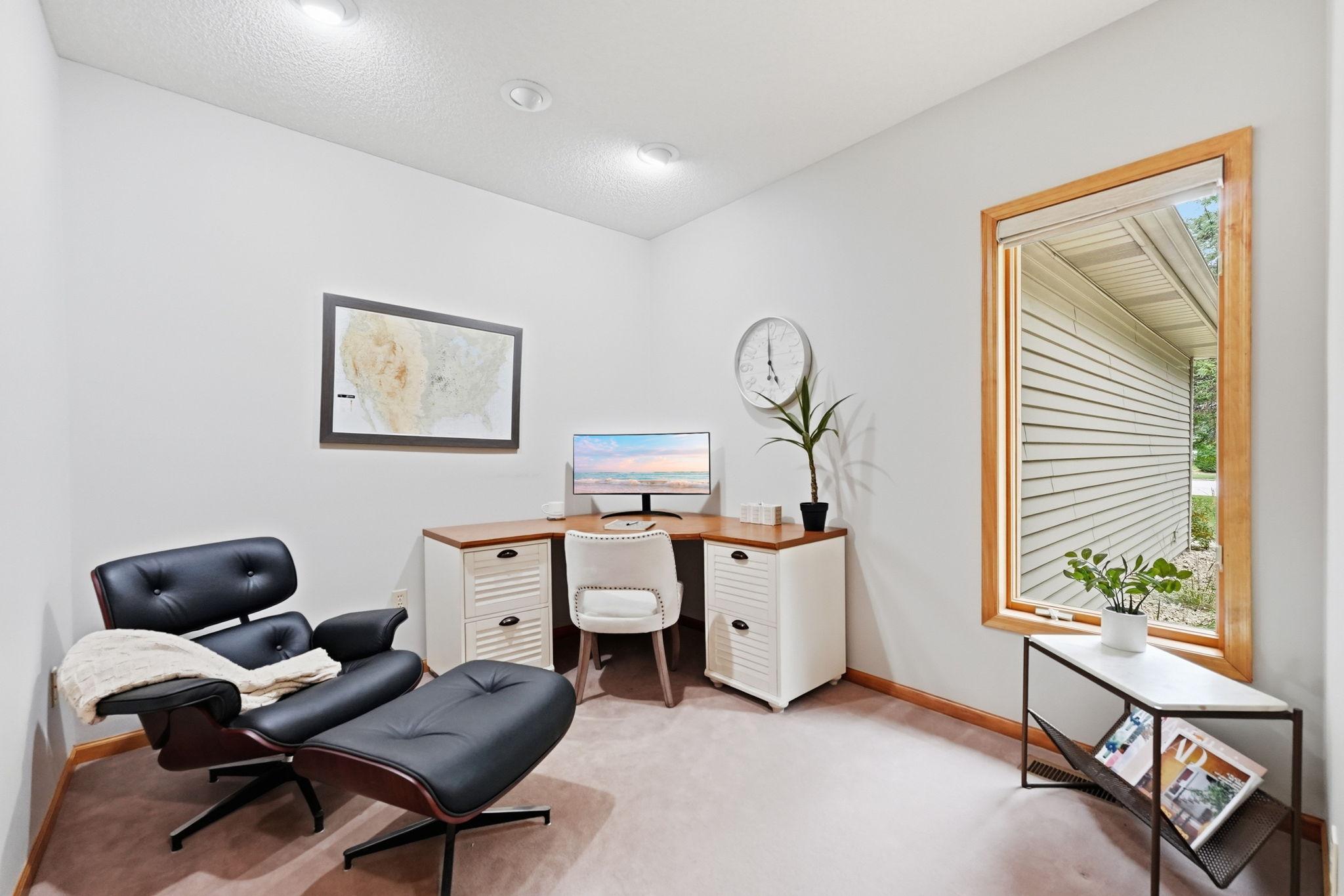 Main level office space.