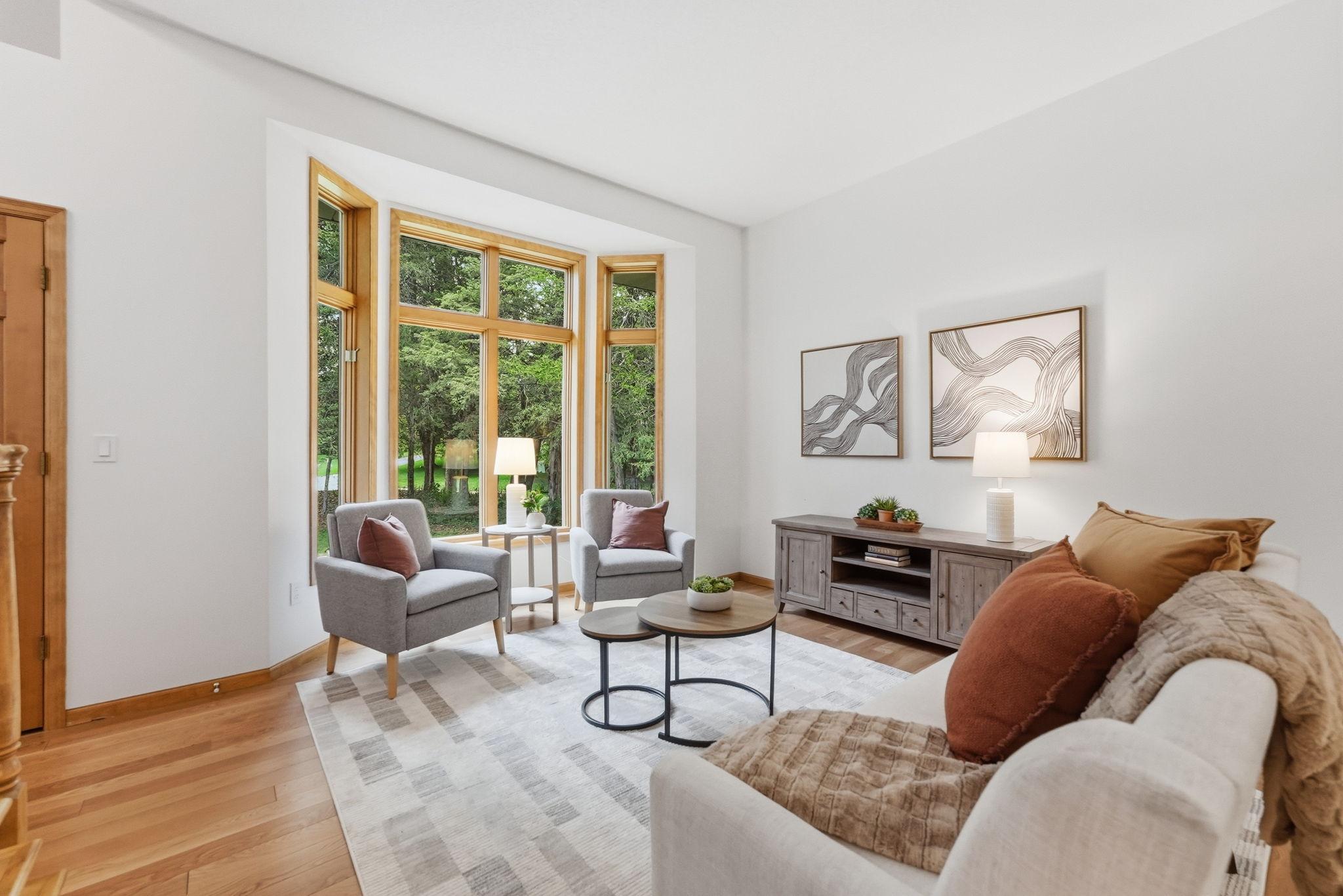 Family room to the right of your entry.