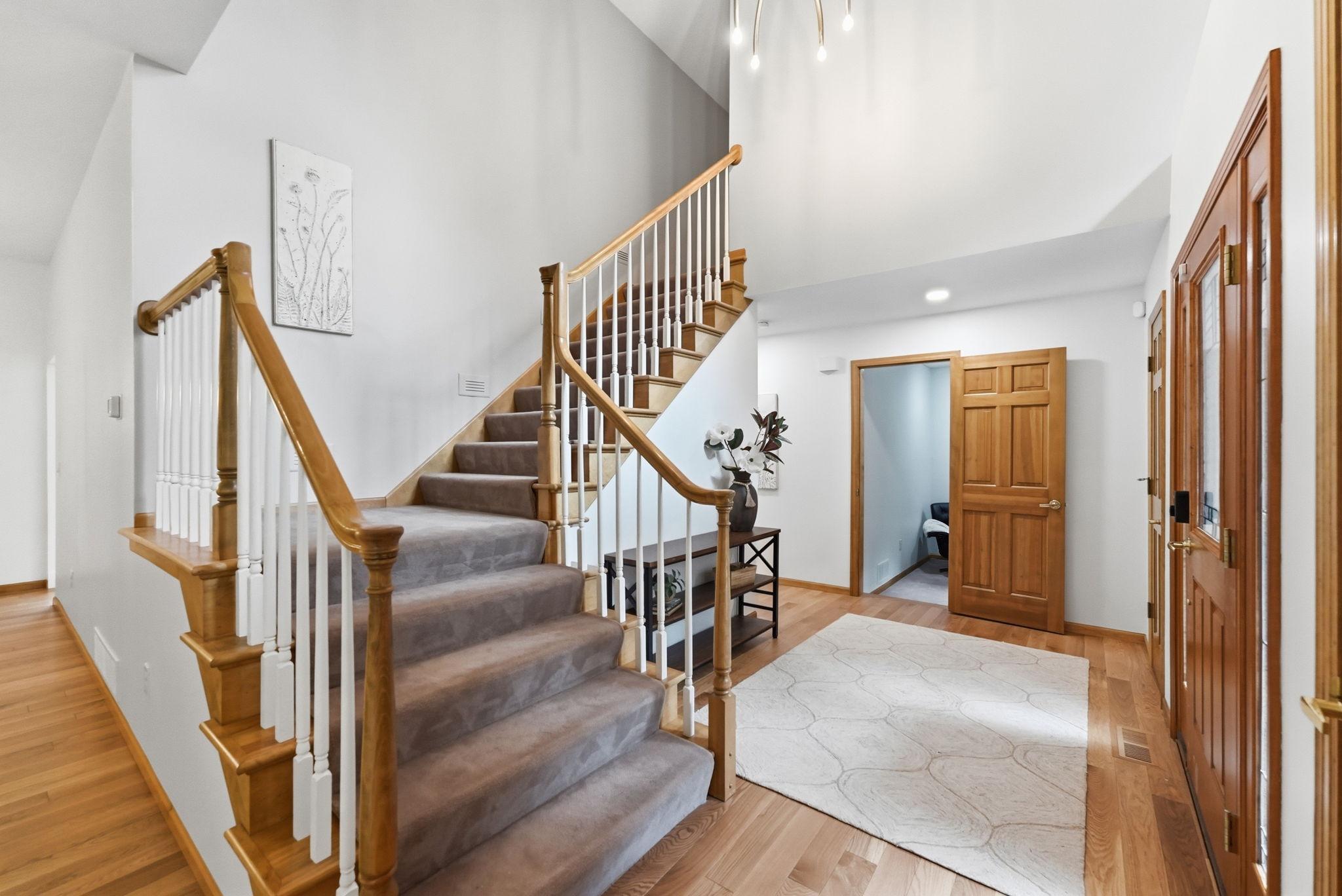 Stunning foyer welcomes you and your guests.