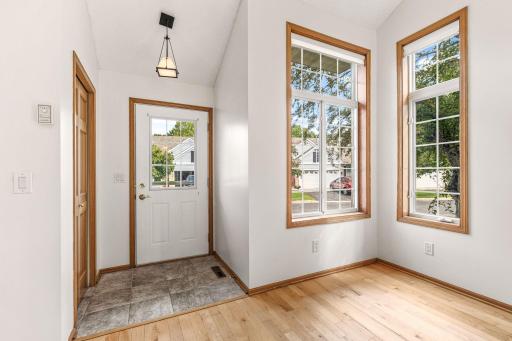 Welcome to 13024 Garrett Lane, its beautiful window presentations, dramatic two story ceiling height and freshly painted interior shouts "spacious and bright".