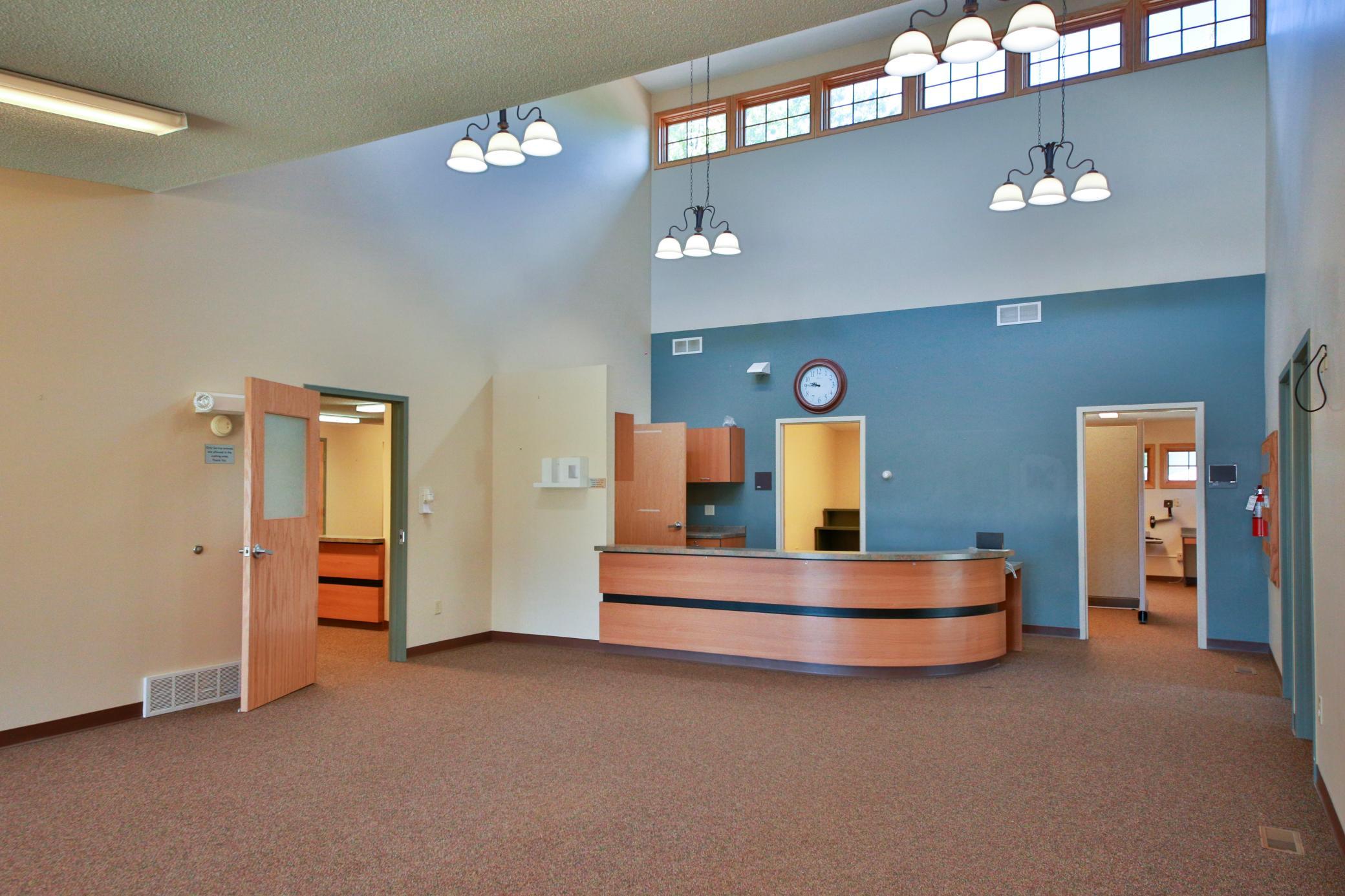 main clinic reception