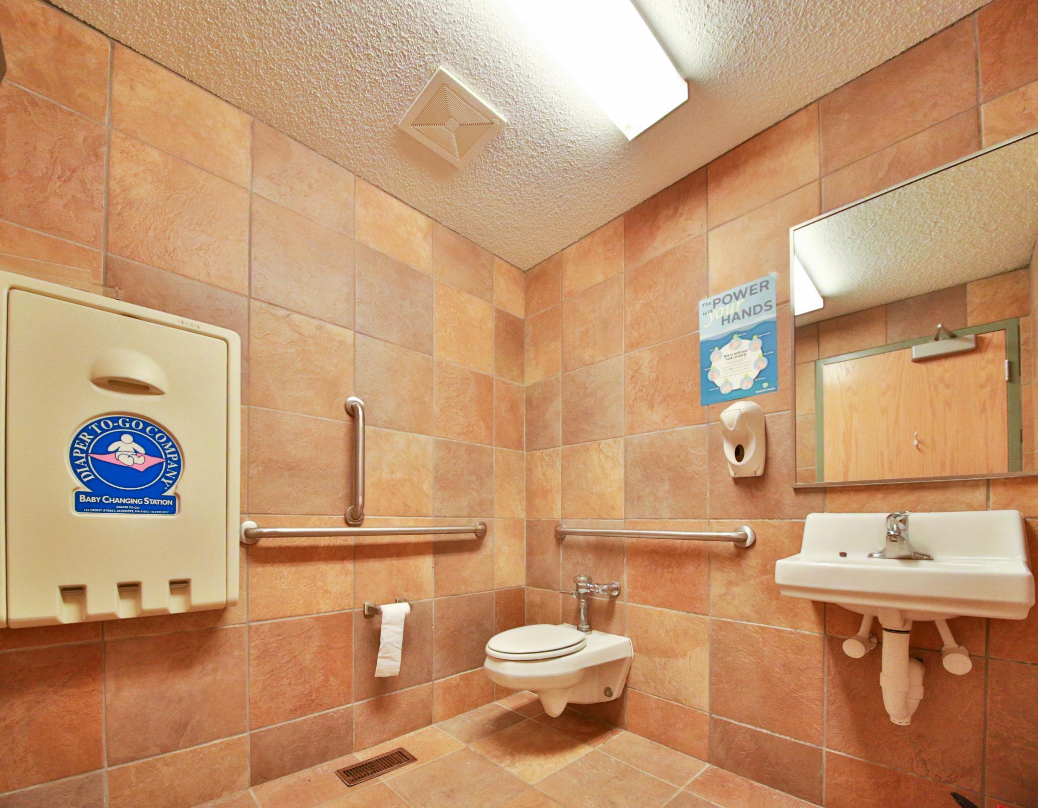 main clinic restroom