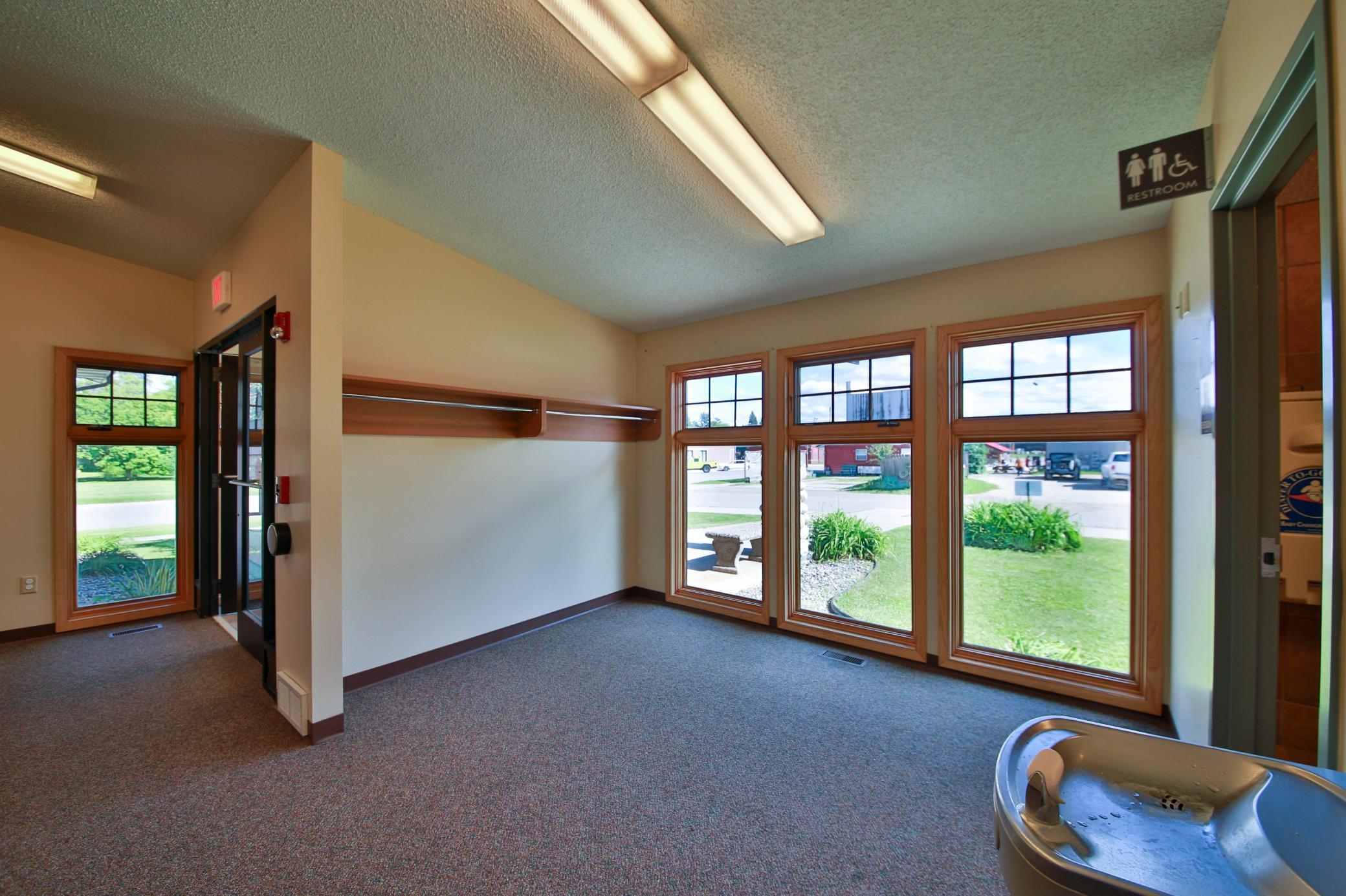 part of main clinic waiting room