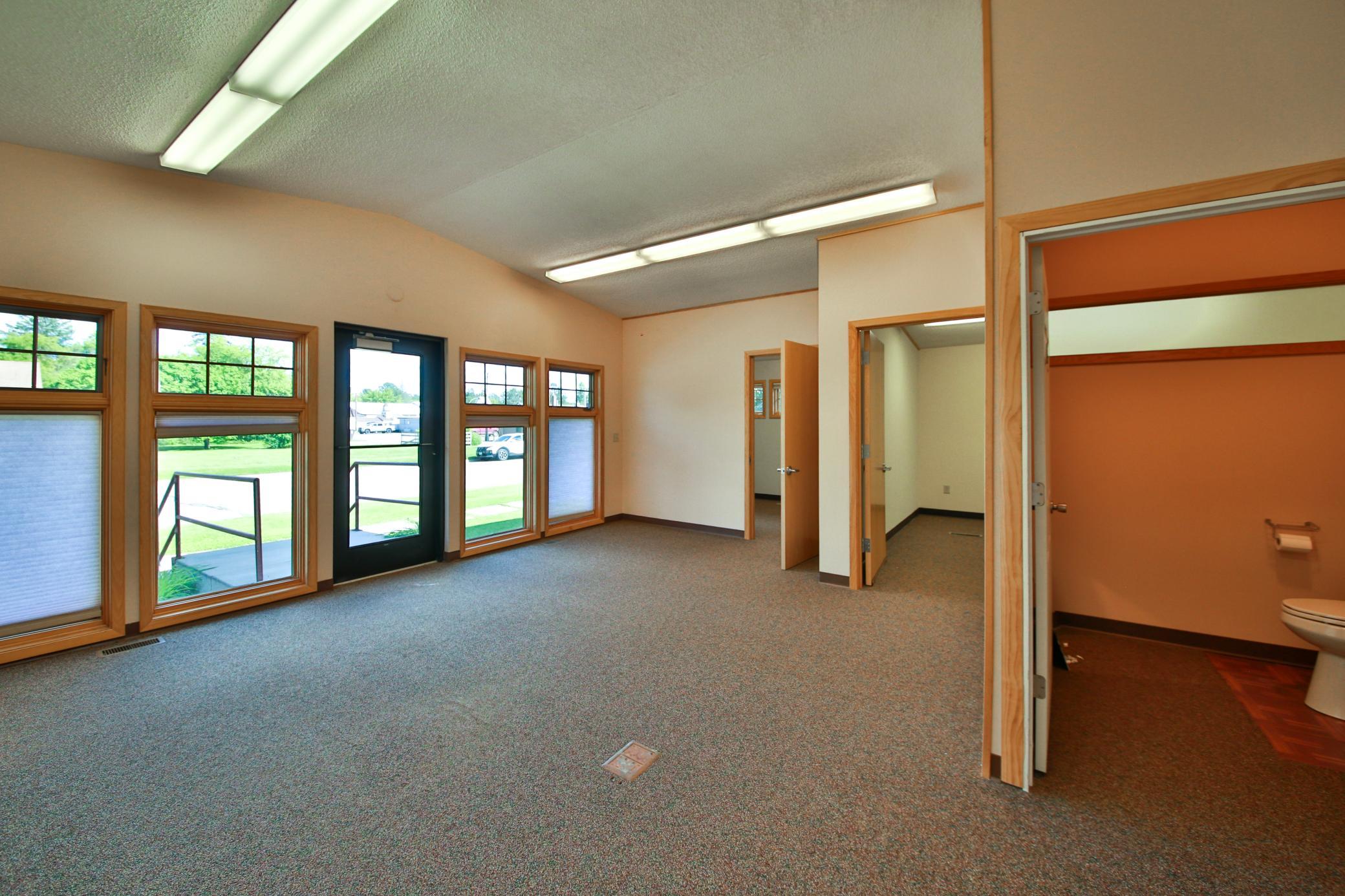 lobby of east side office area