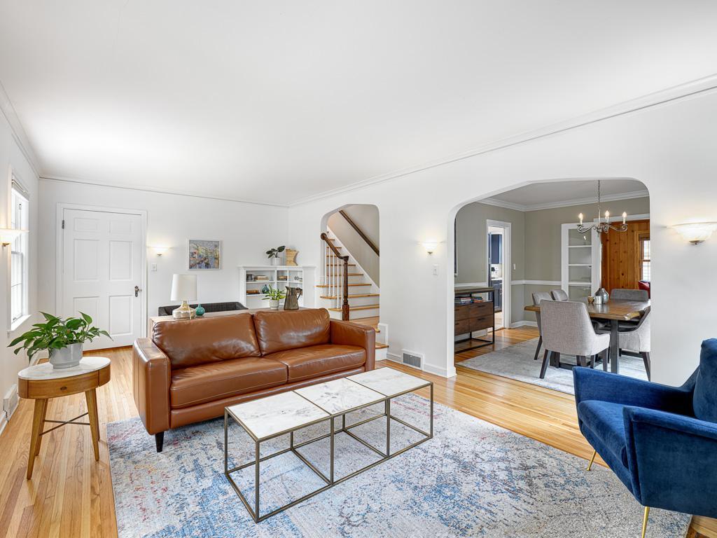 Bright and spacious living room offering comfort and flexibility for everyday living.