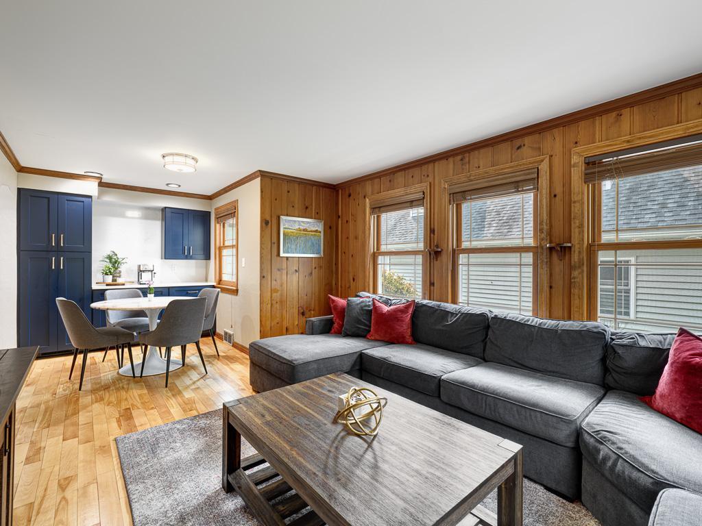 Directly connected to the informal dining area, offering a natural extension of the home's main living spaces.