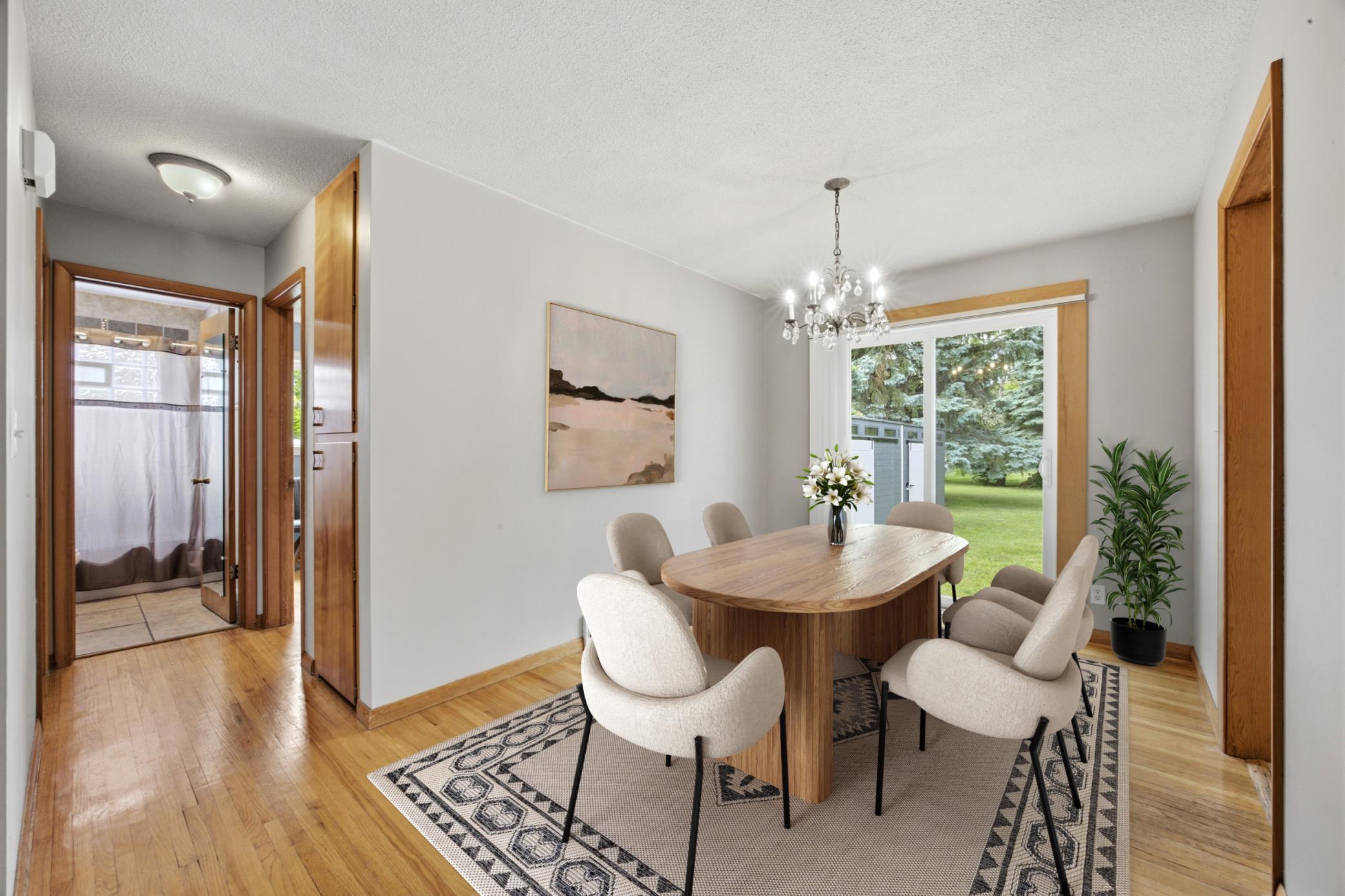 Dining Area - Virtually Staged