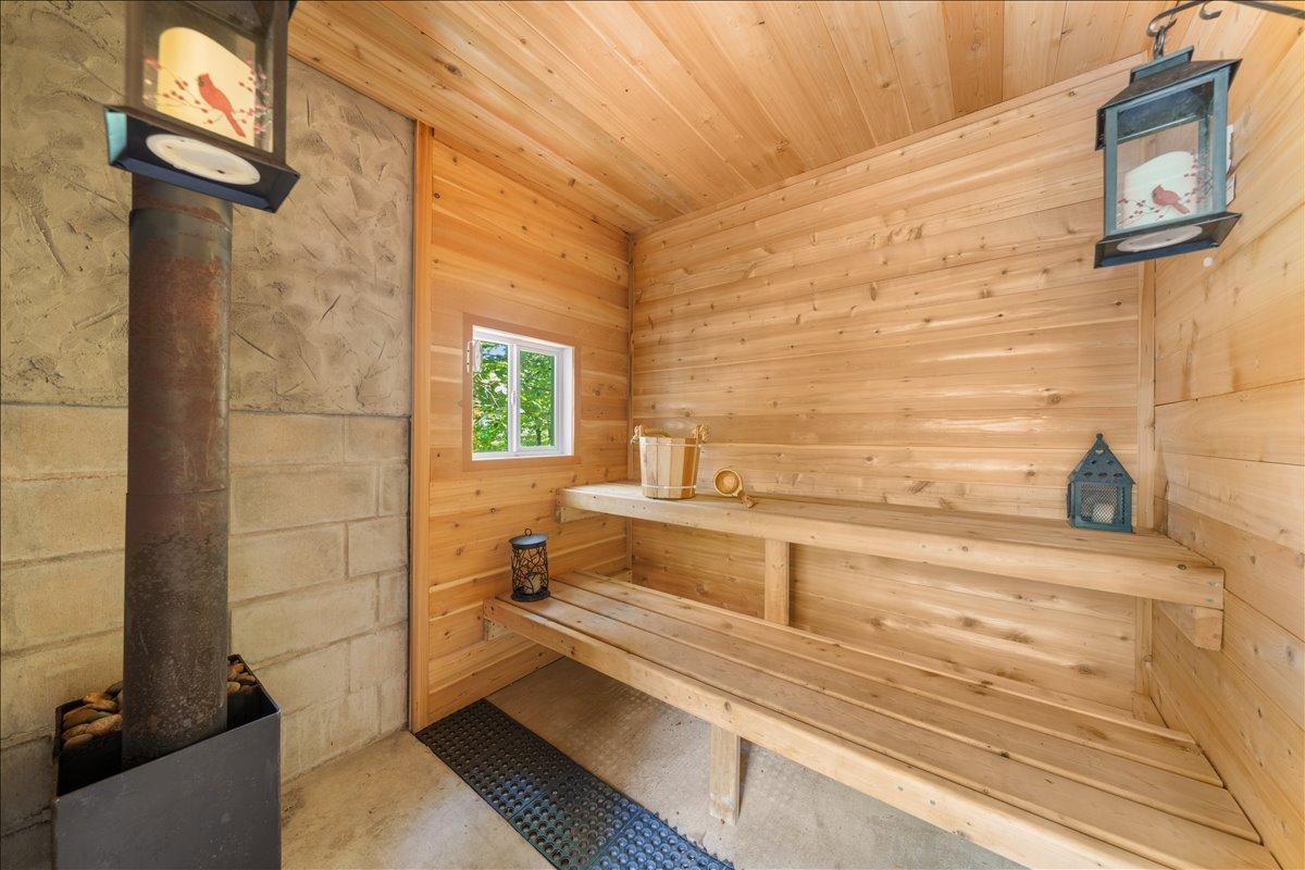 A traditional Sauna