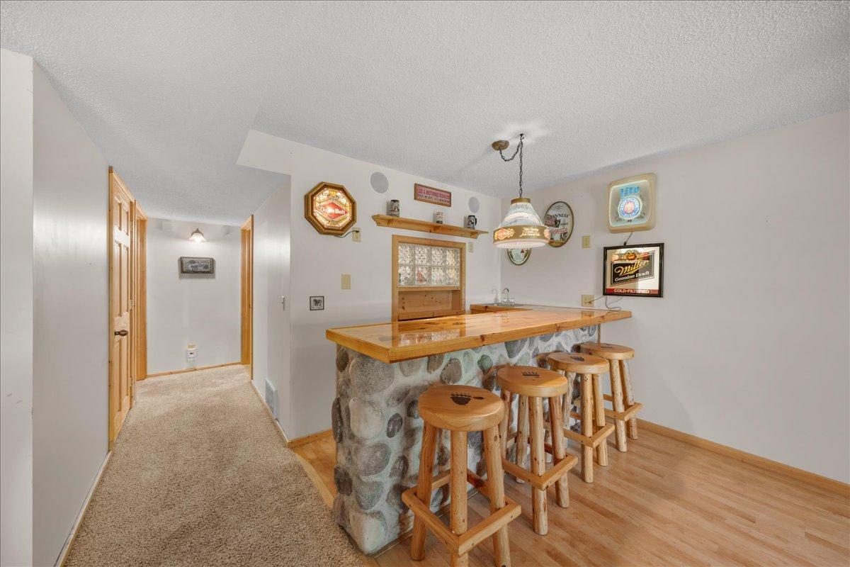 Lower level bar/snack area