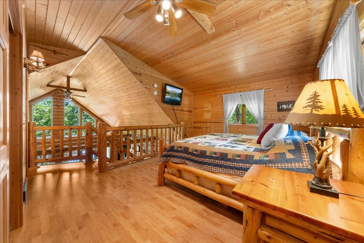 Upper level bedroom