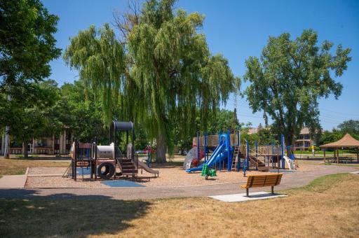 Less than one mile to South Shore Park playground, near Medicine Lake.