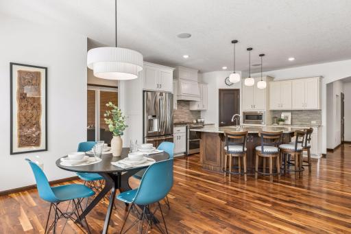 Open concept living, filled with natural light.