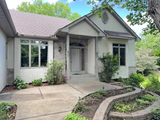Approaching entry of home - concrete walk