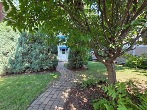 As well as a view from the back to the back door.
