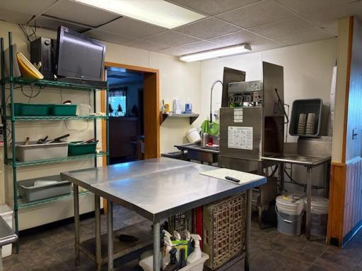 prep area/dishwasher