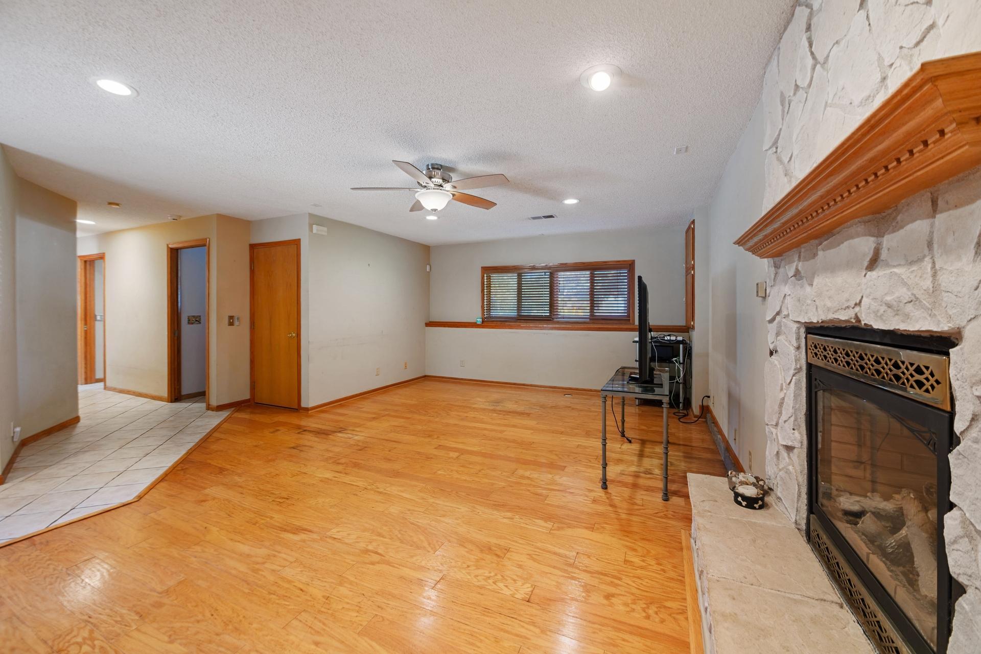 Spacious Walkout Lower Level