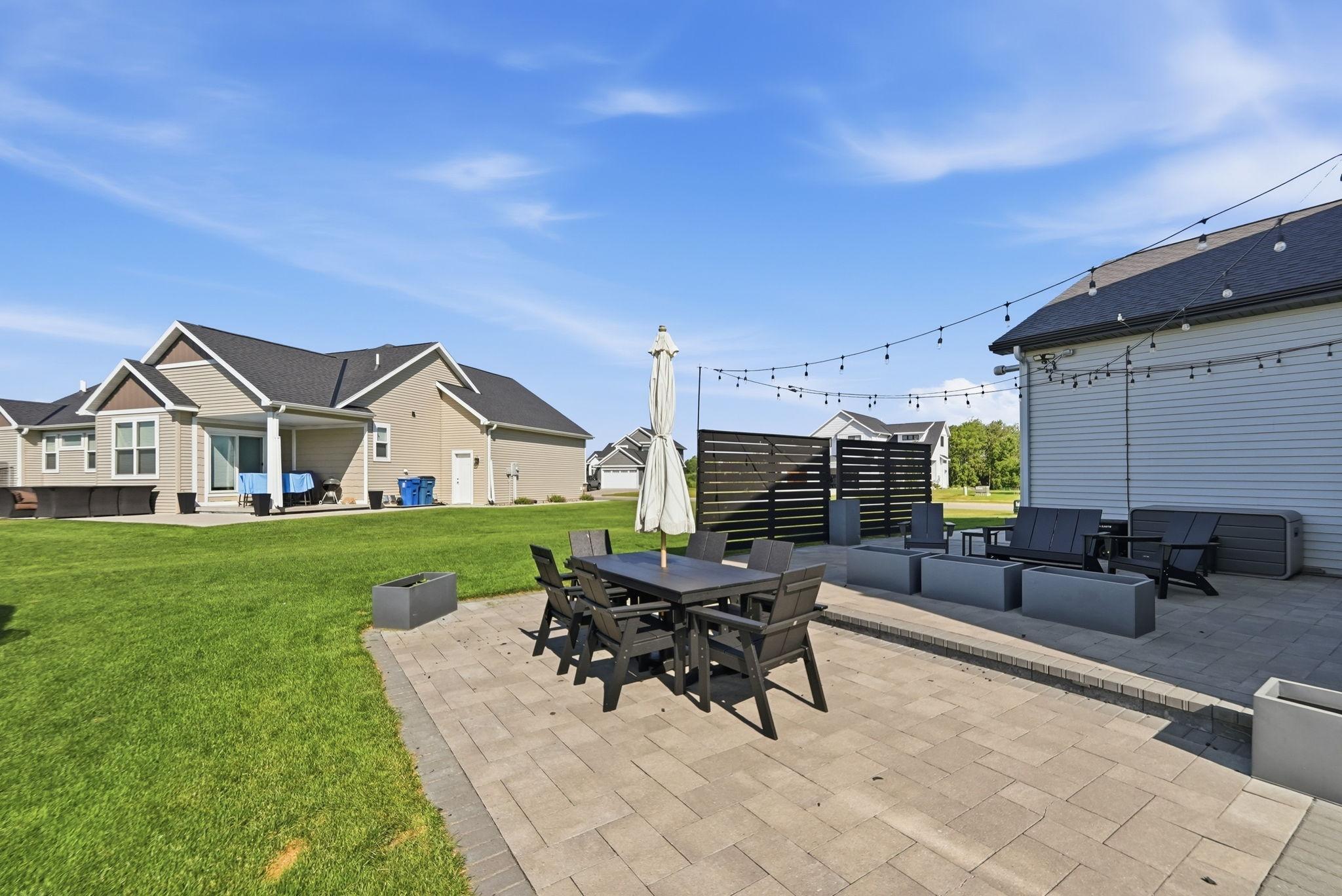 Secondary patio view