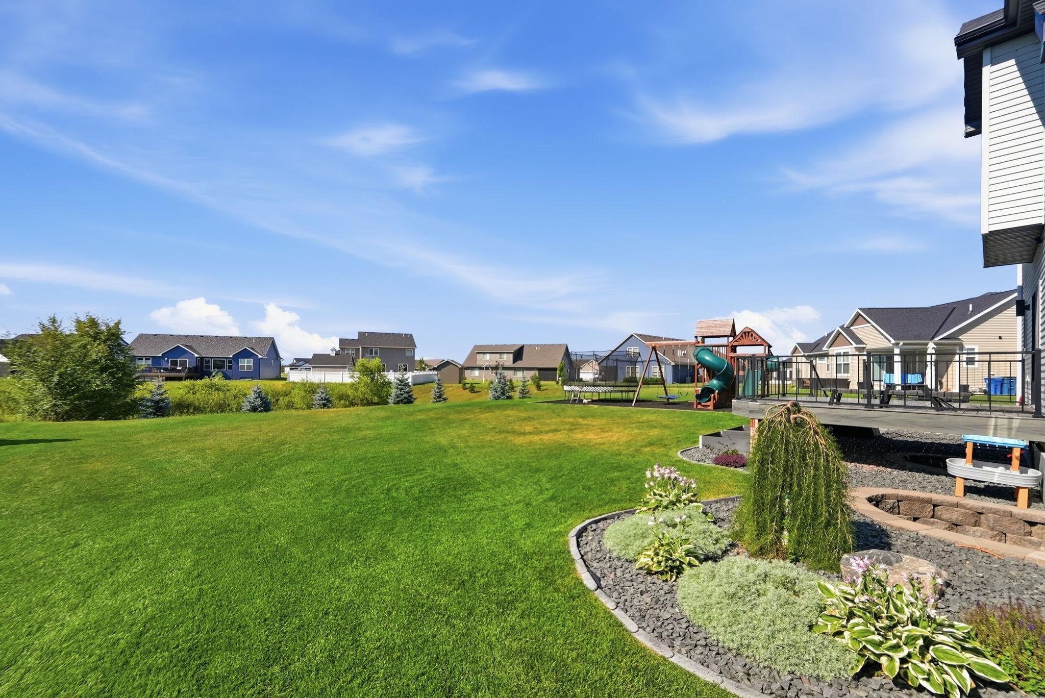 Secondary backyard view