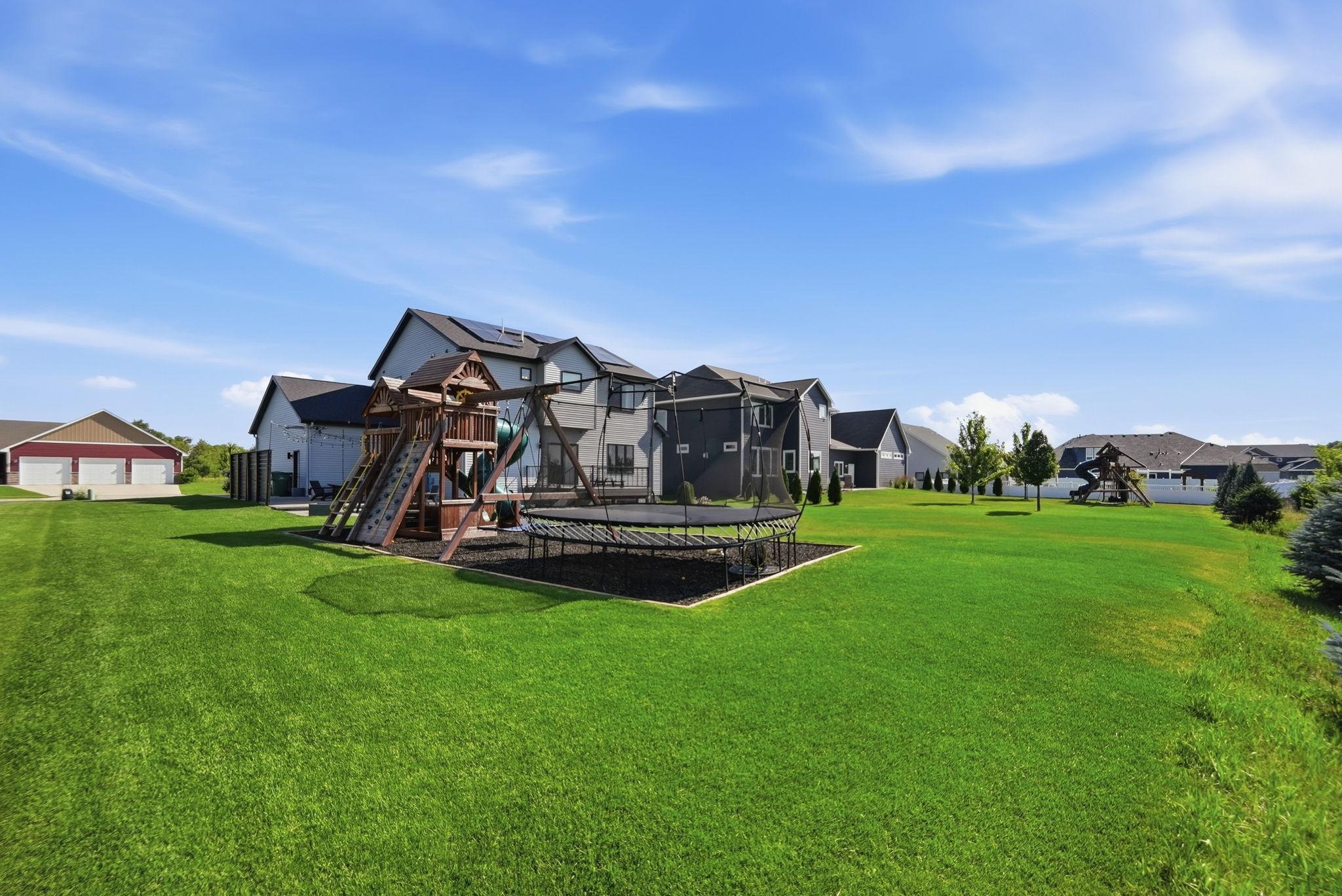 Backyard view