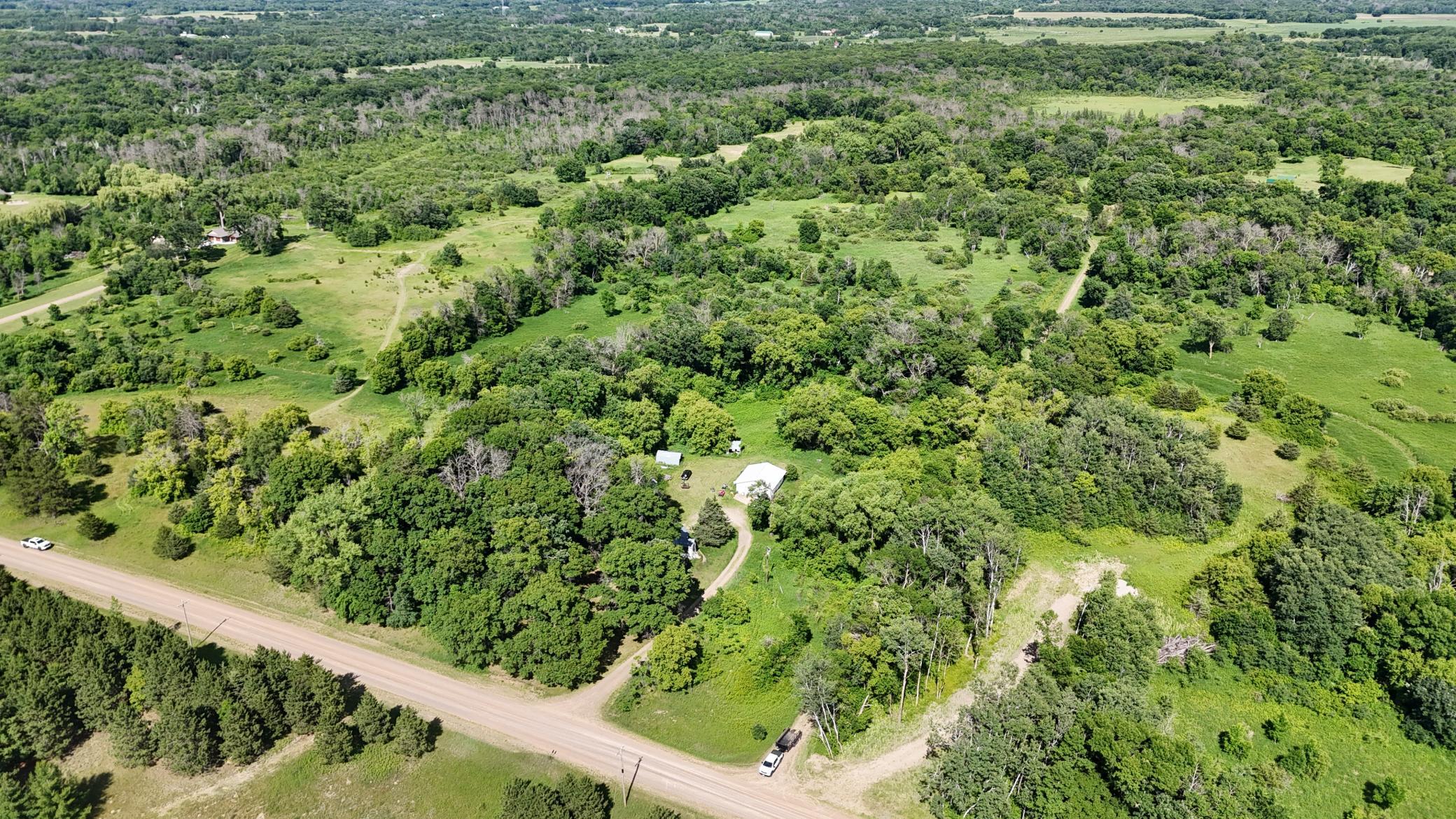 From road, facing E/NE, overlooking existing home to be torn down