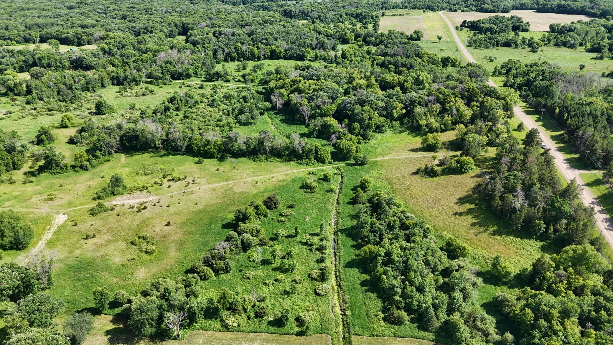 From the north, facing south