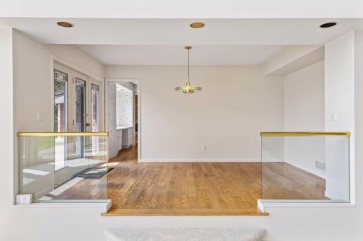 Informal dining room or space for kitchen expansion