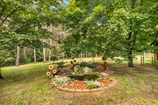 Relaxing water feature