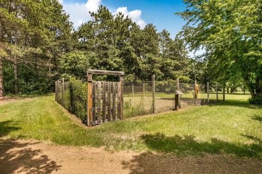 Fenced garden