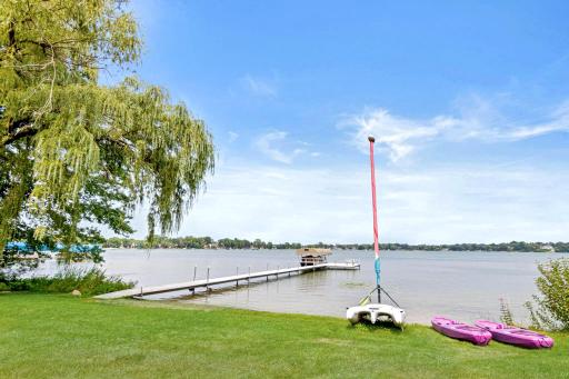 Spend your summer boating, swimming, and enjoying one of the area's most sought-after lakes. In the winter, skate/walk around the plowed path on the lake or ice fish. Every season provides a new activity on the lake.