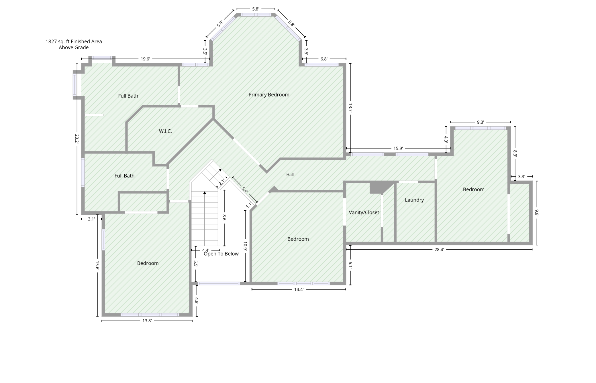 Upper level.