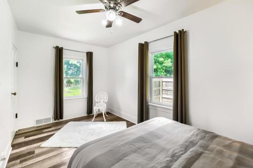Another view of the main floor bedroom