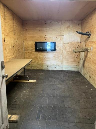Insulated Tack room inside the shed