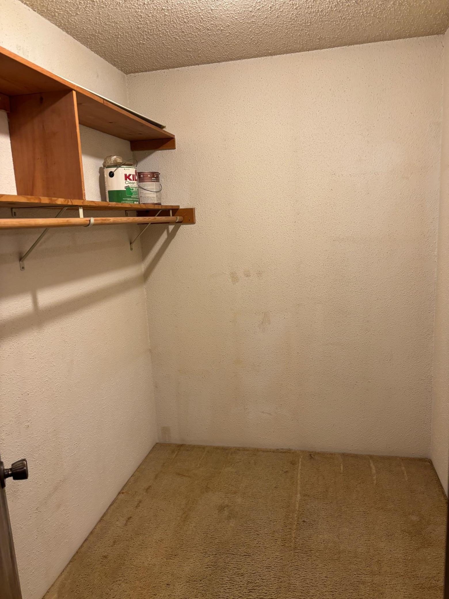 Large in unit storage room